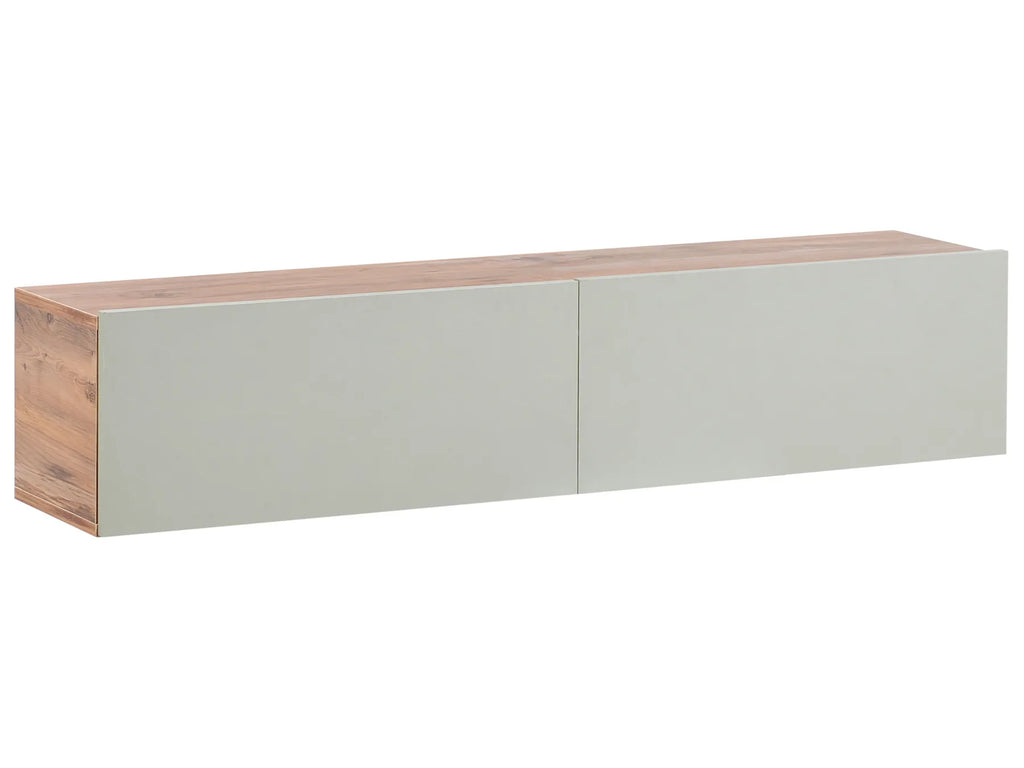 Wall Mounted TV Stand GLADSTONE Light Green