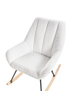 Rocking Chair KINNO Boucle Off-White