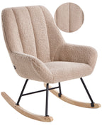 Rocking Chair KINNO Boucle Beige