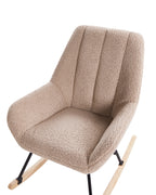 Rocking Chair KINNO Boucle Beige