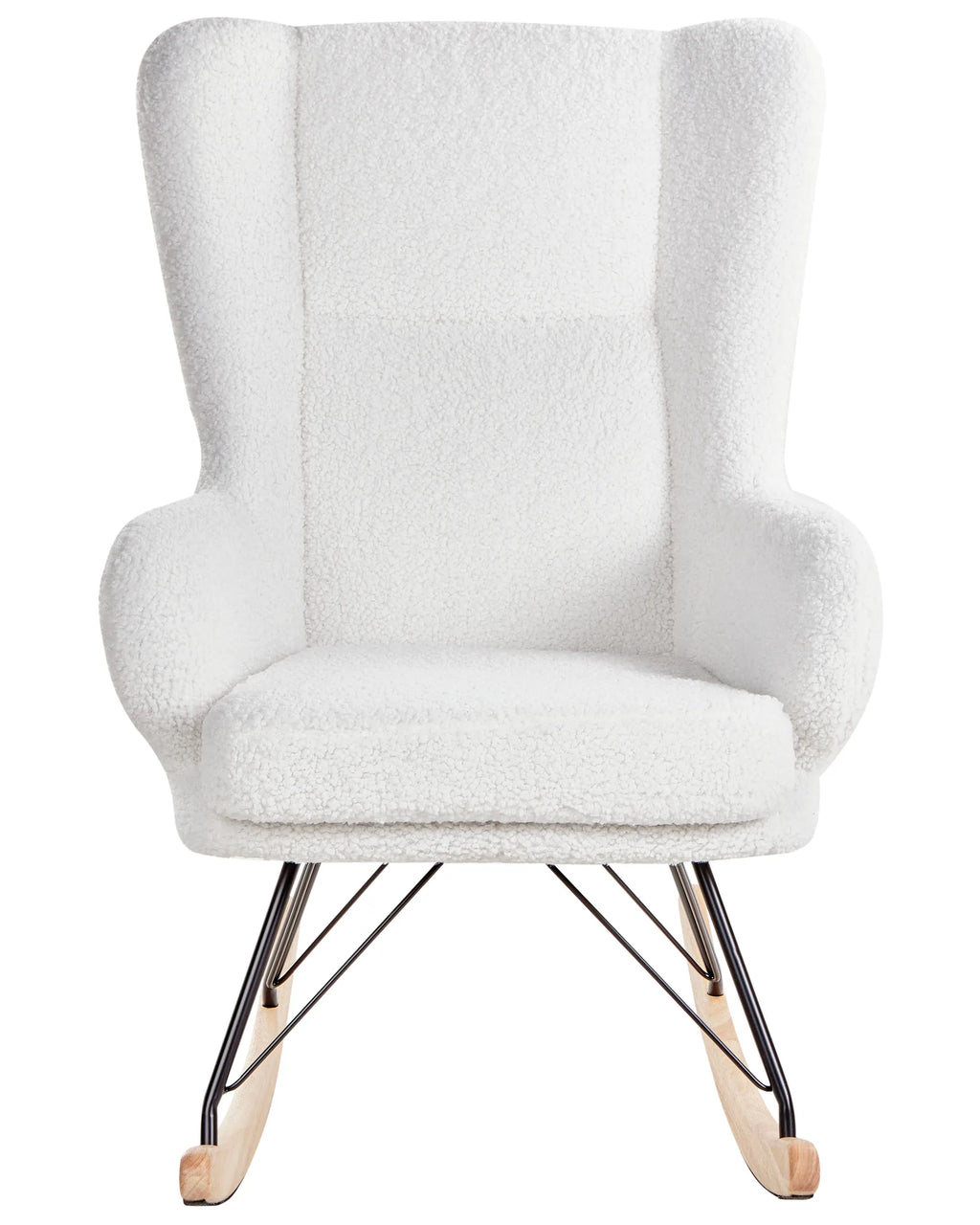 Rocking Chair LUOMA Boucle Off-White
