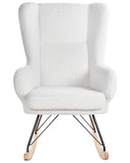 Rocking Chair LUOMA Boucle Off-White