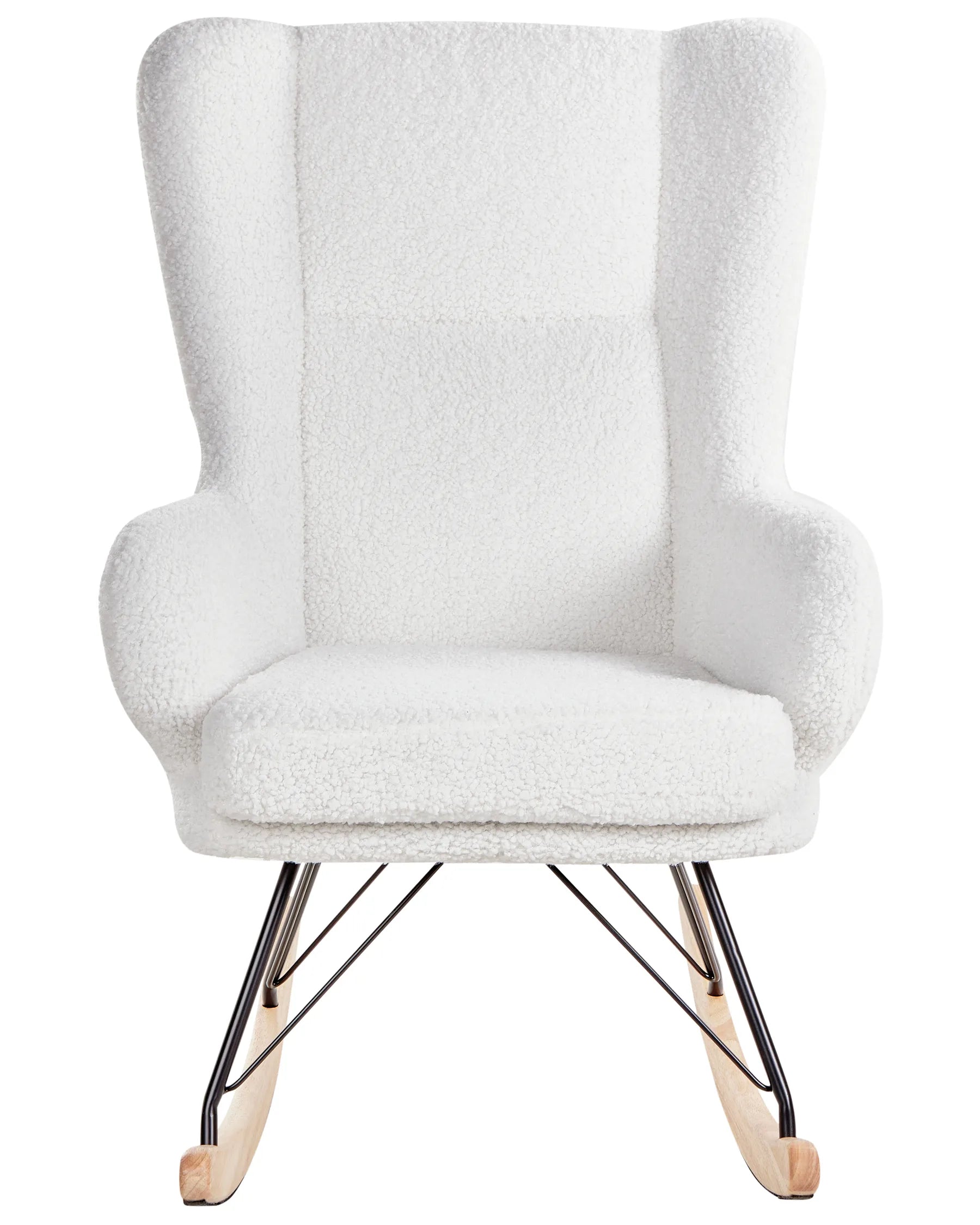 Rocking Chair LUOMA Boucle Off-White