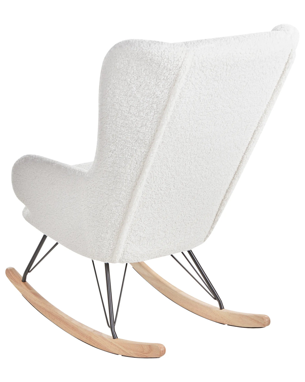 Rocking Chair LUOMA Boucle Off-White