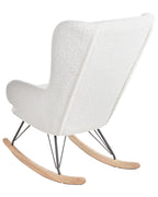 Rocking Chair LUOMA Boucle Off-White