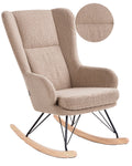 Rocking Chair LUOMA Boucle Beige