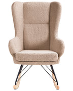 Rocking Chair LUOMA Boucle Beige