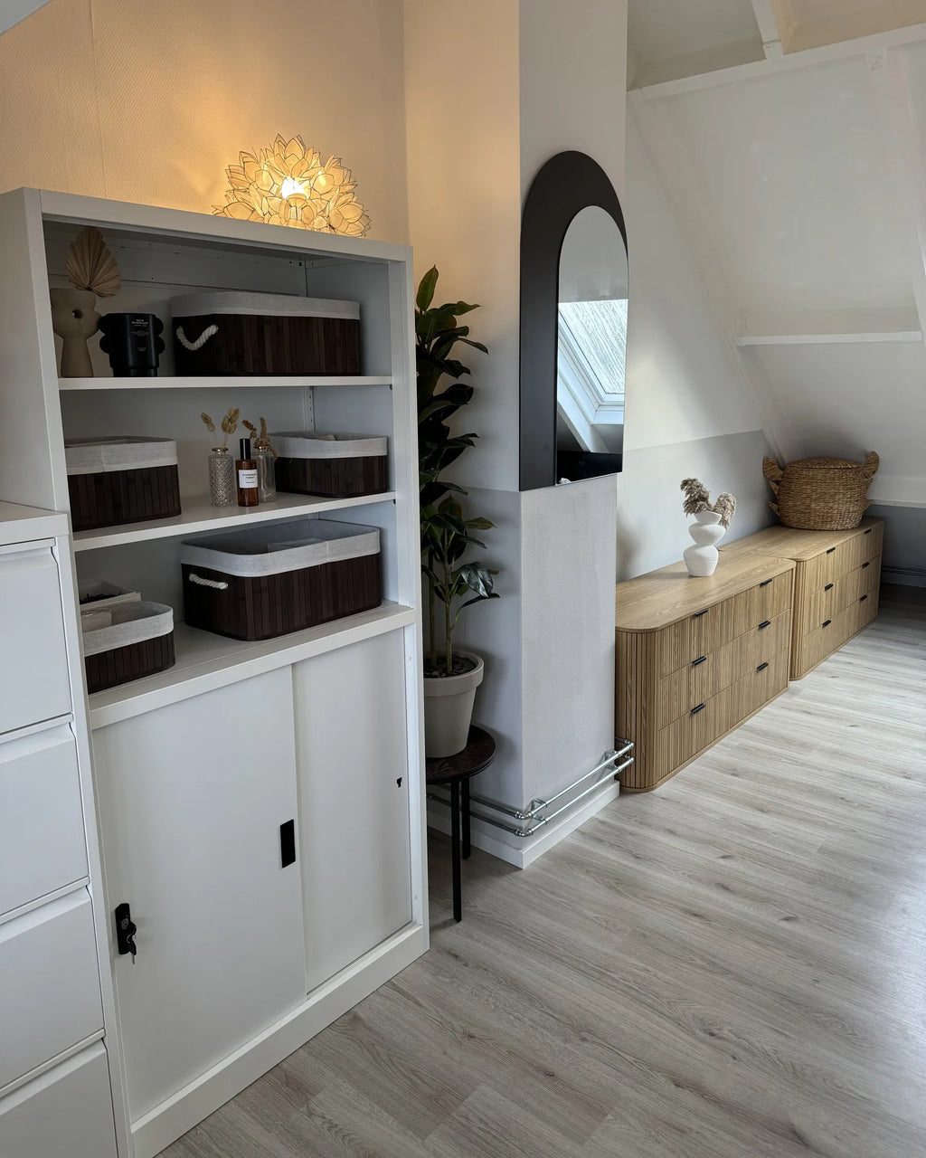 6 Drawer Chest BRADLEY Brown