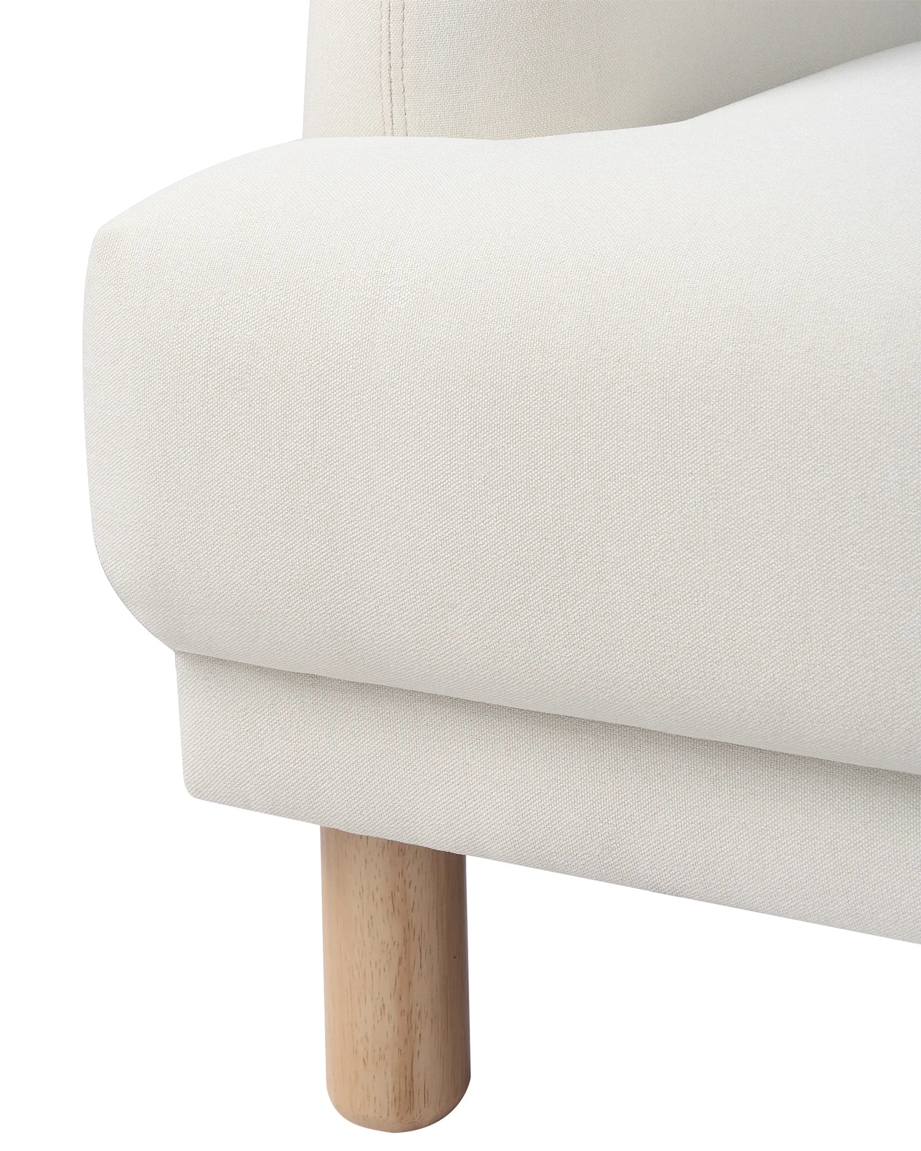 Armchair TUVE Fabric Off-White