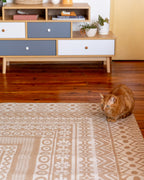 4 Drawer Chest IRVINE Brown/ White