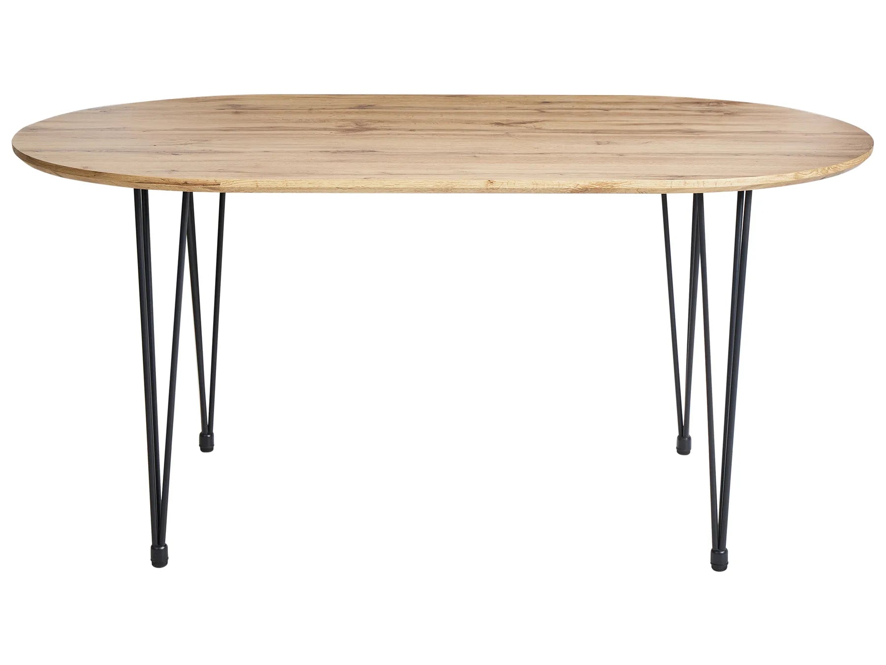 Dining Table CAVELL Light Brown 160 cm 90 cm