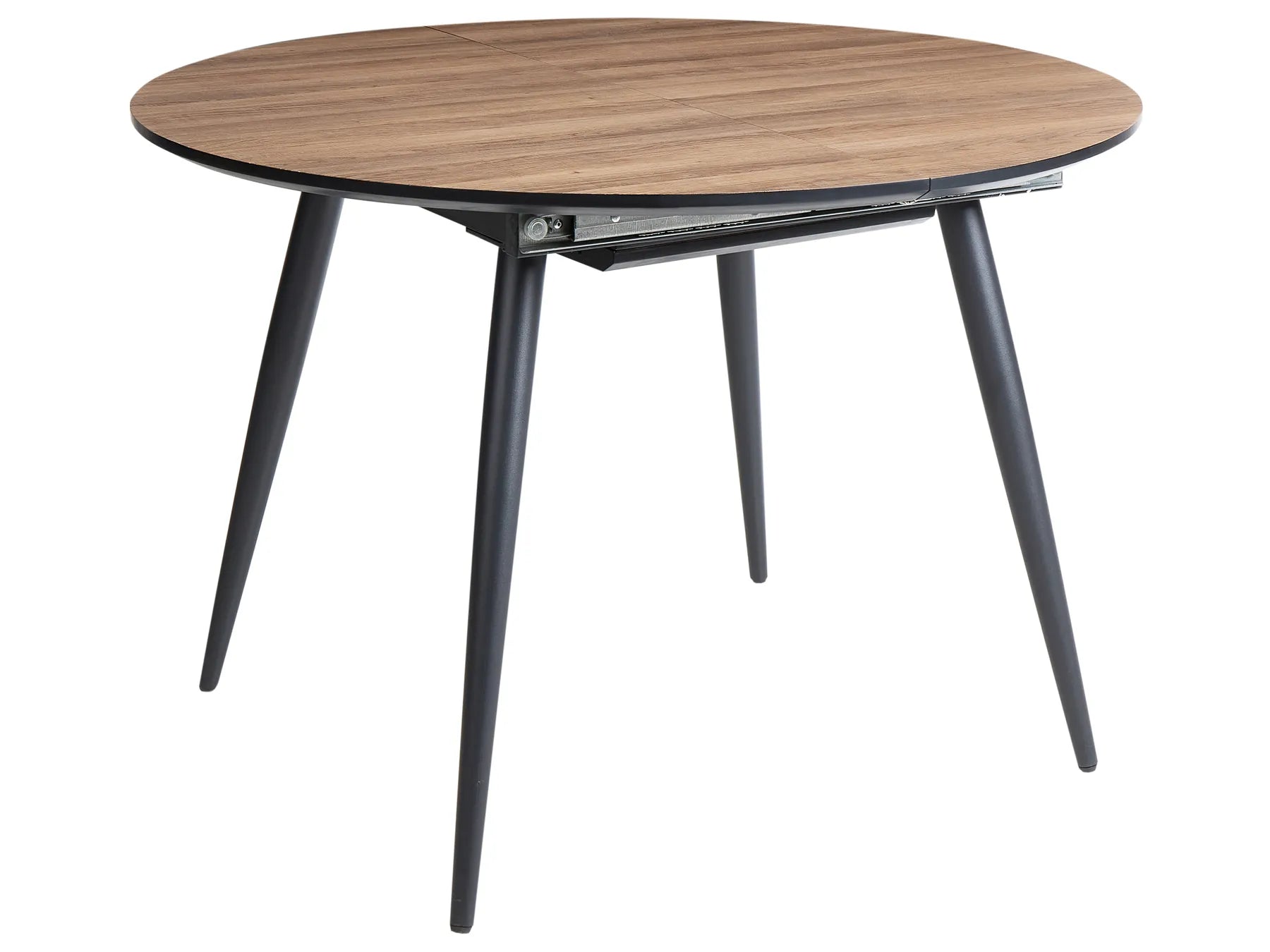 Extending Dining Table SENIAC Brown 110/150 cm 112 cm