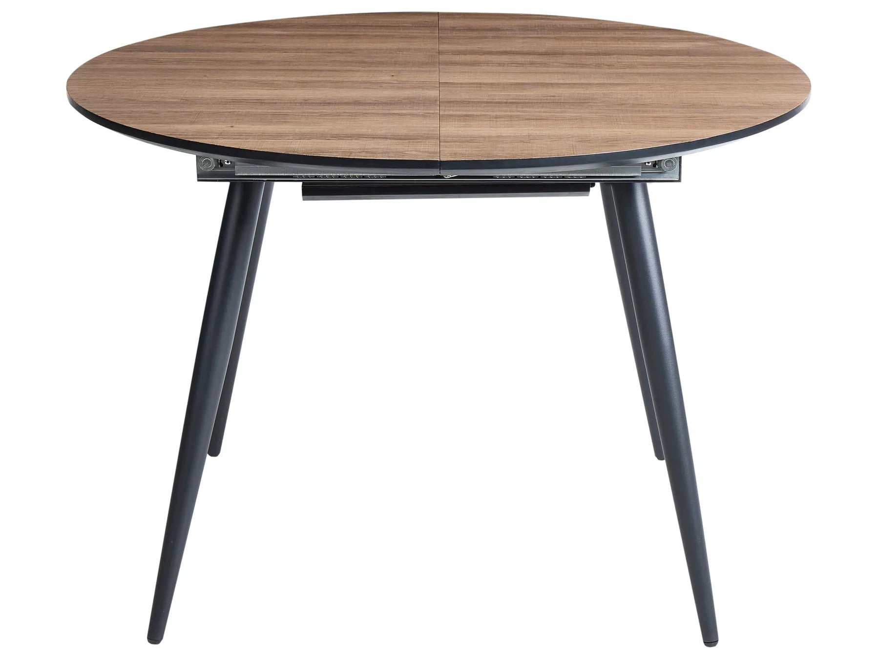 Extending Dining Table SENIAC Brown 110/150 cm 112 cm