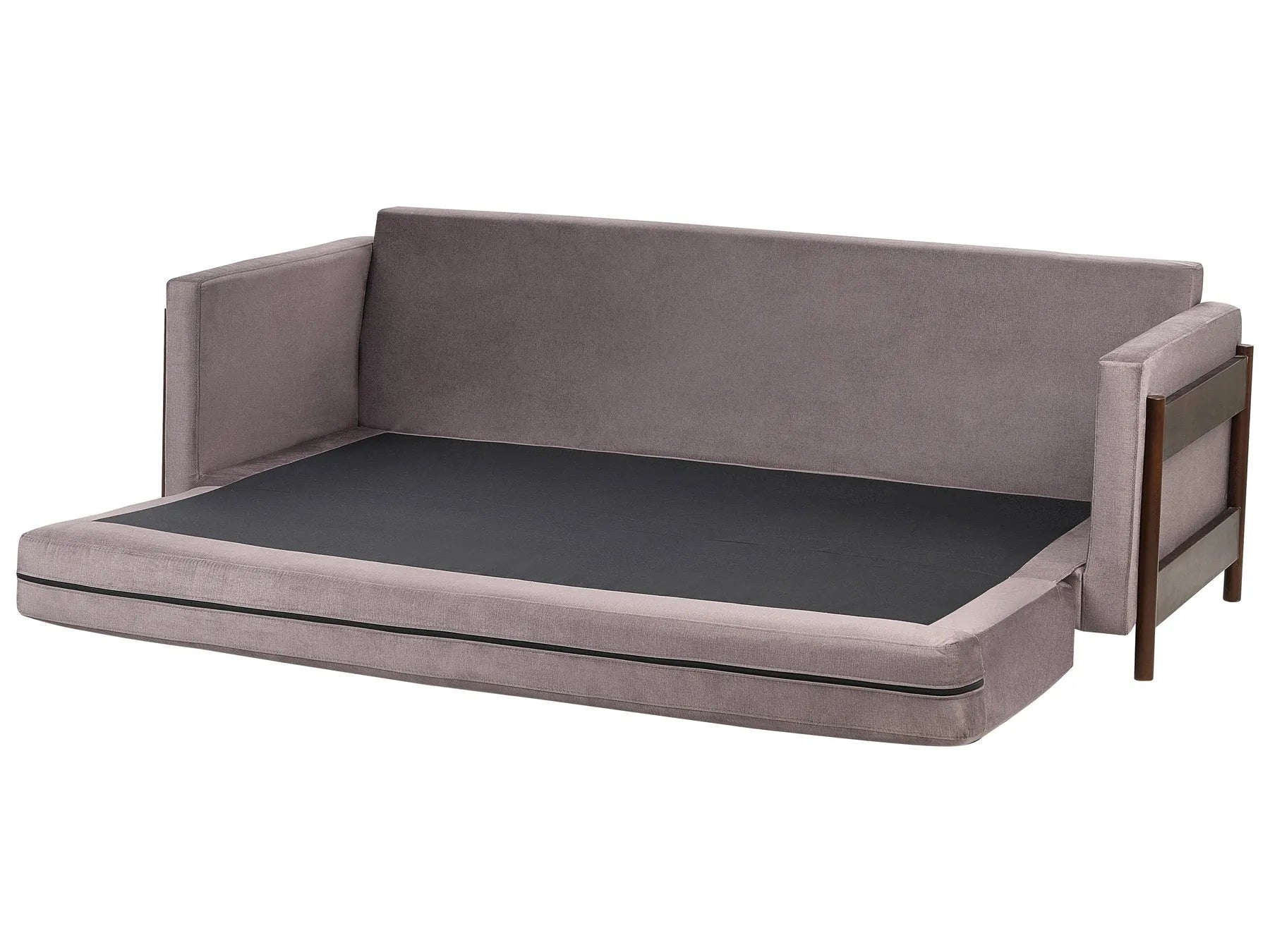 Sofa Bed 3 Seater ORSA Fabric Taupe