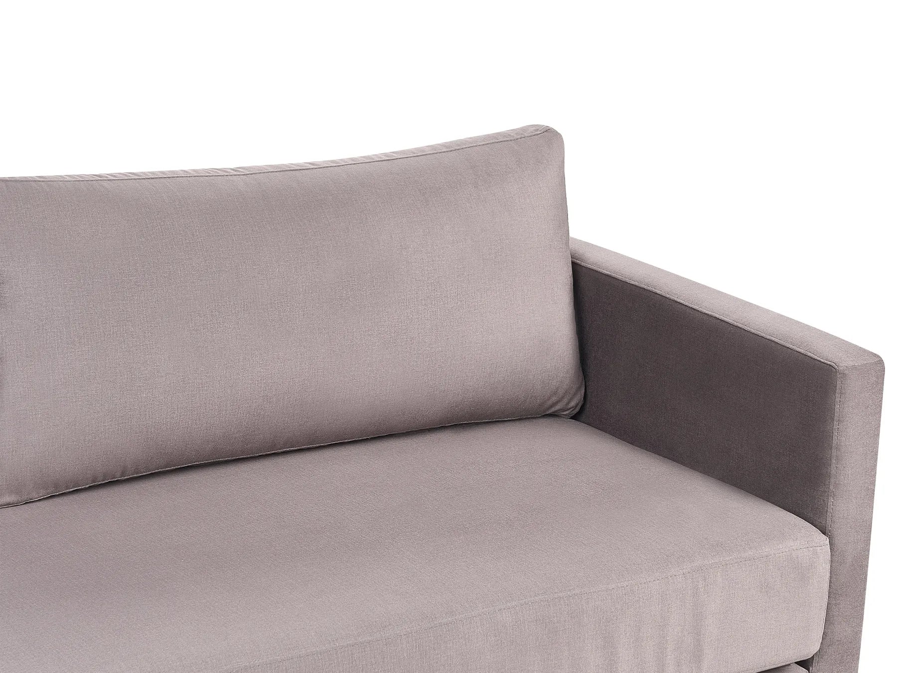 Sofa Bed 3 Seater ORSA Fabric Taupe