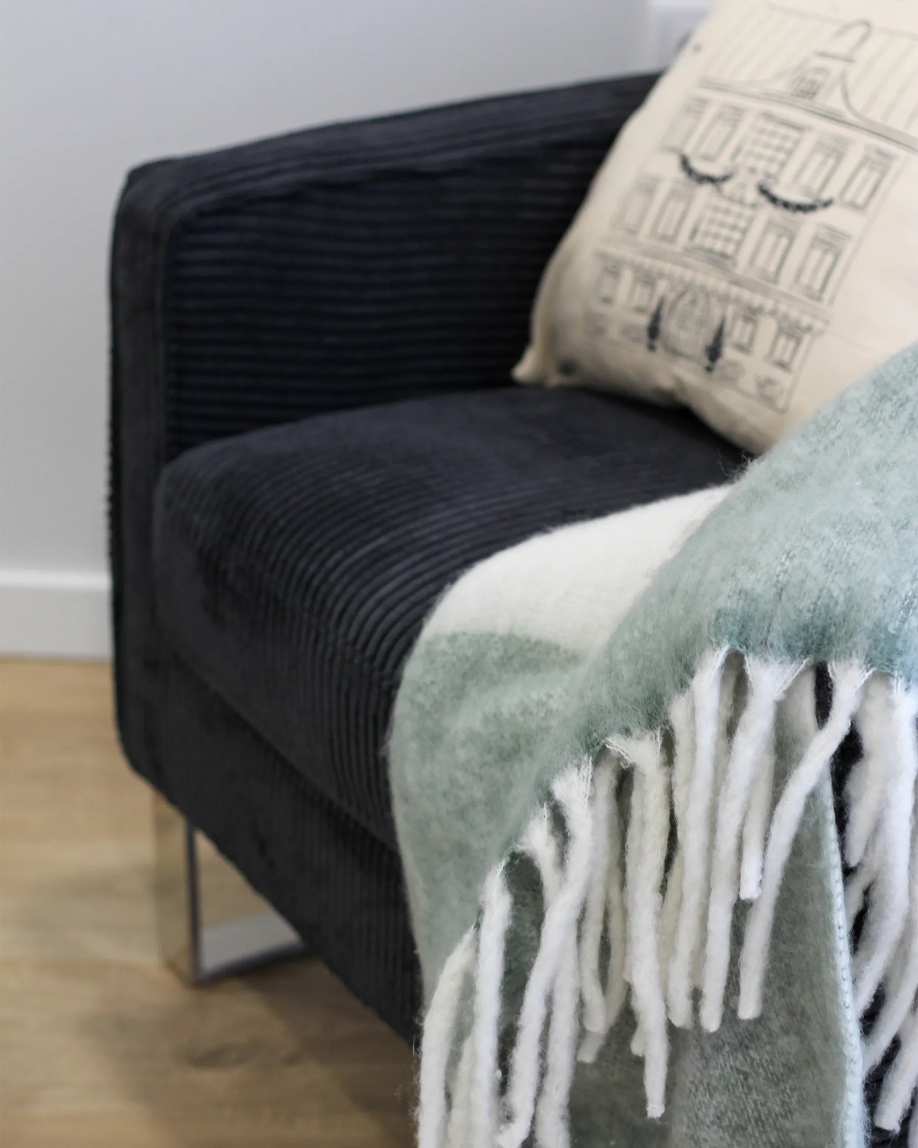 Armchair VIND Corduroy Black