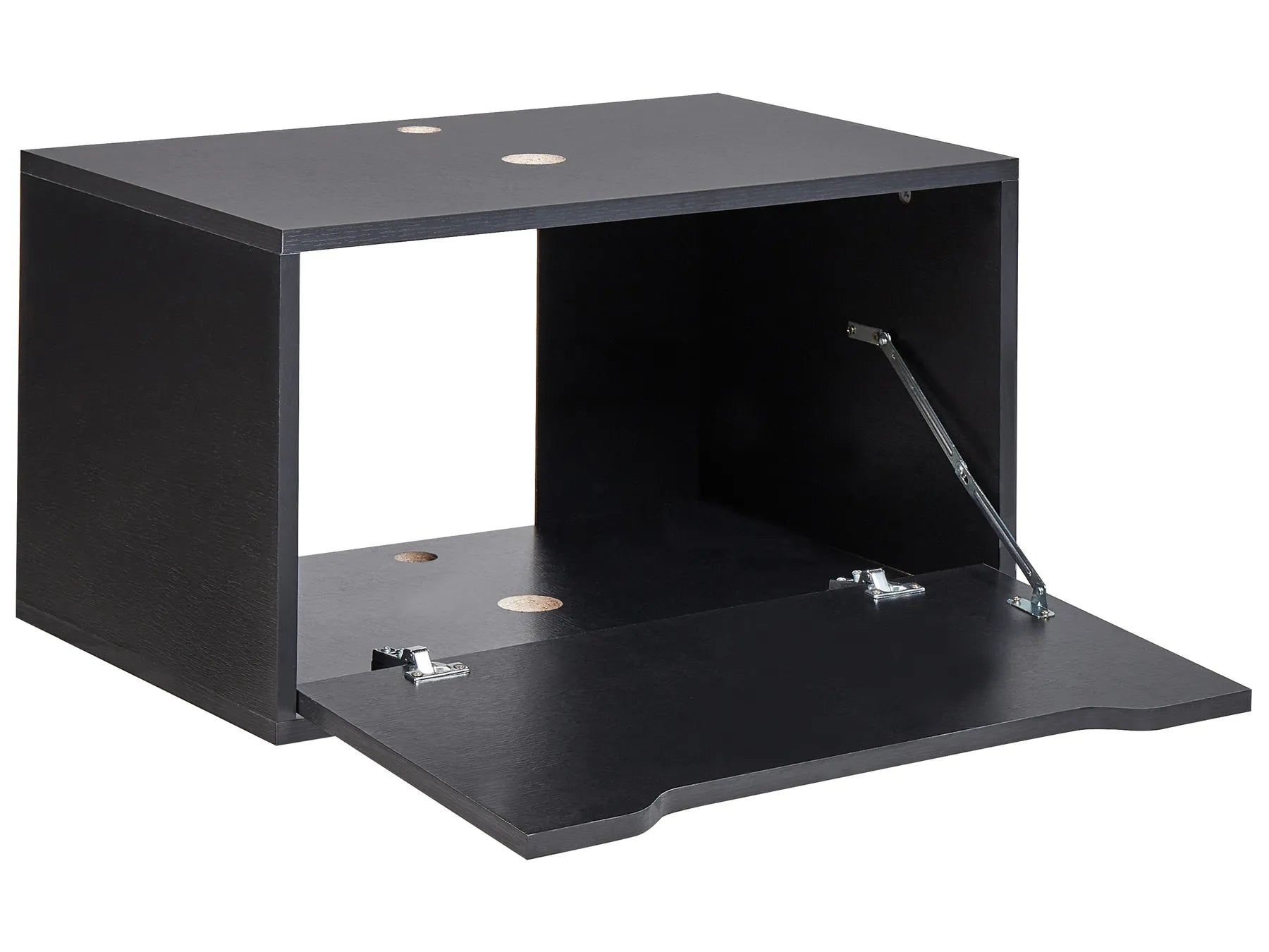 Wall Mounted Vanity Unit PETROLINA 60 cm Black