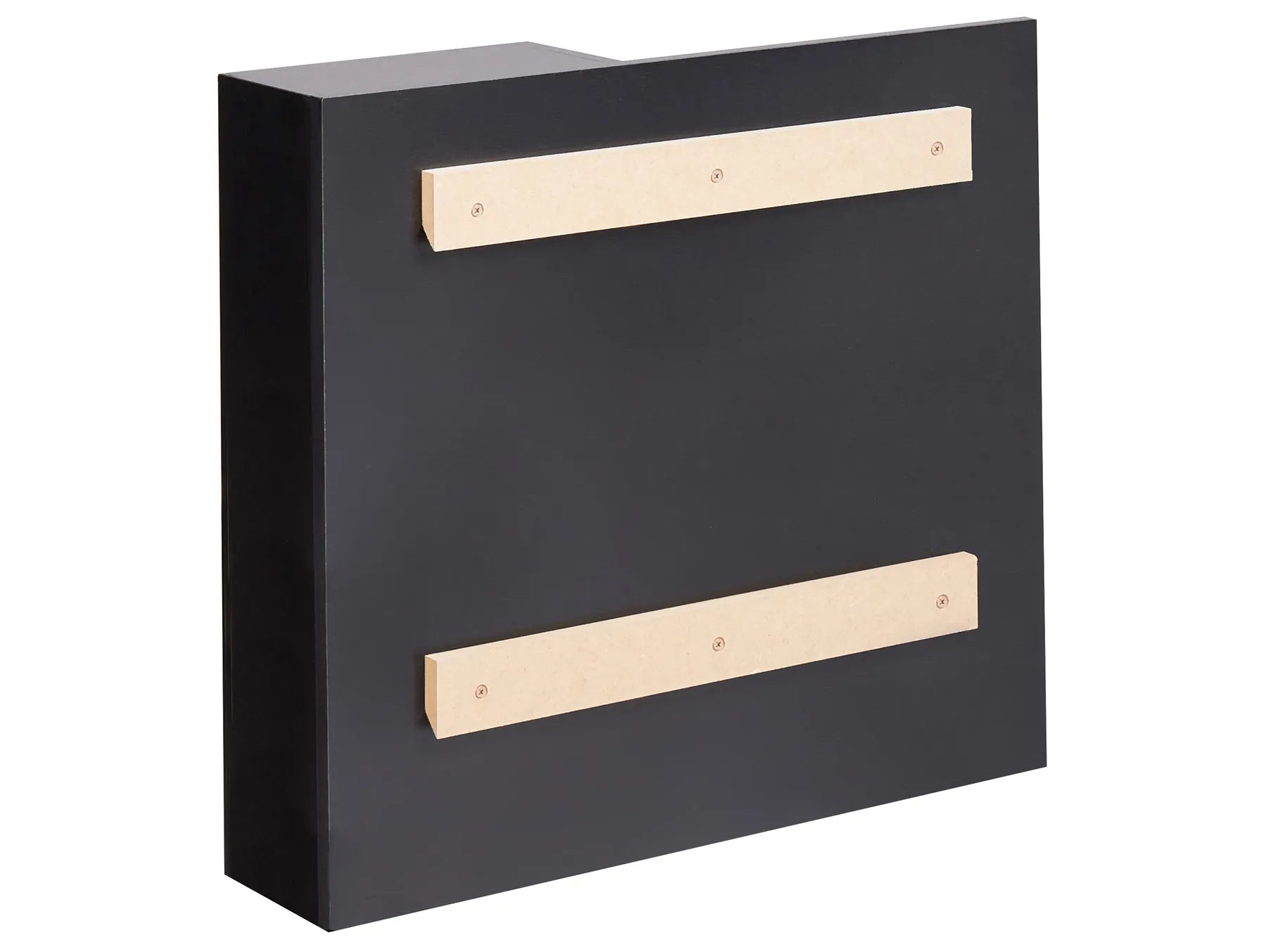 Bathroom Wall Mounted Mirror Cabinet JOINVILLE 60 cm Black