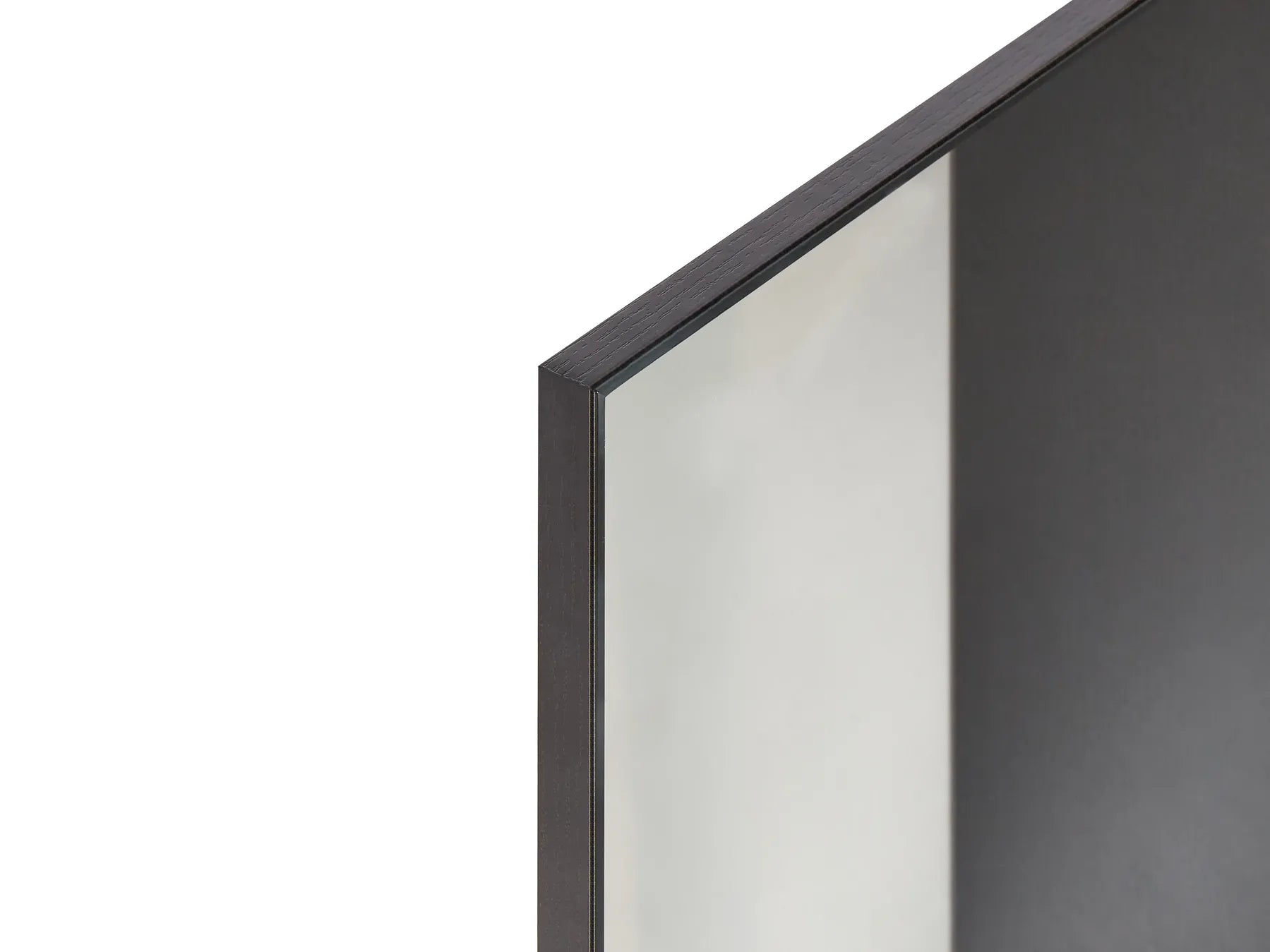Bathroom Wall Mounted Mirror Cabinet JOINVILLE 60 cm Black