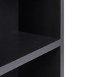 Bathroom Wall Mounted Mirror Cabinet JOINVILLE 60 cm Black