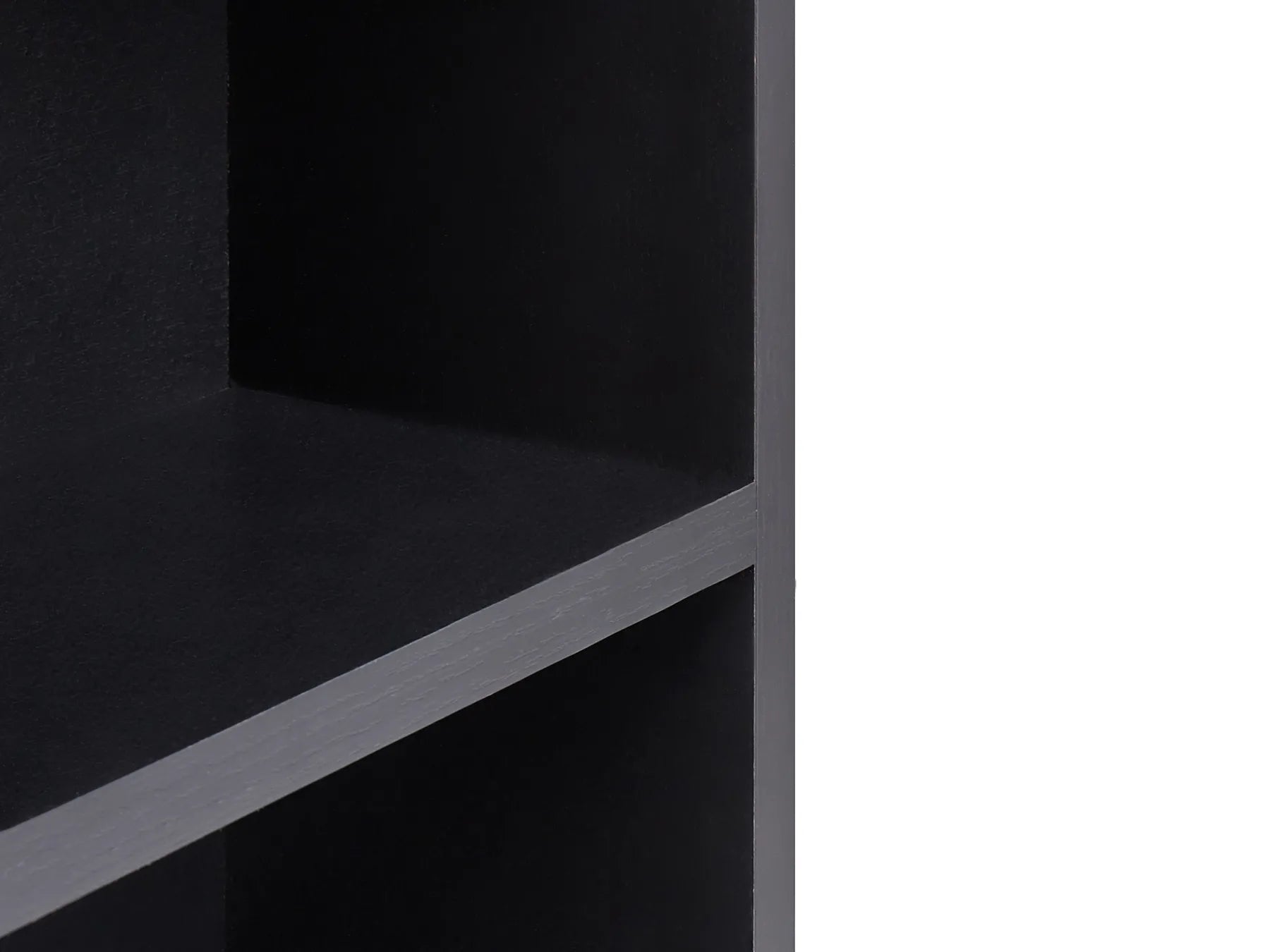 Bathroom Wall Mounted Mirror Cabinet JOINVILLE 60 cm Black