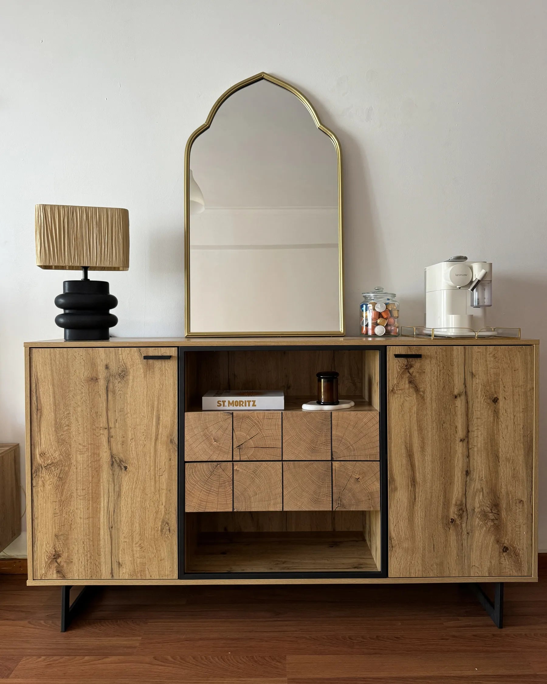 2 Door Sideboard BOISO Brown
