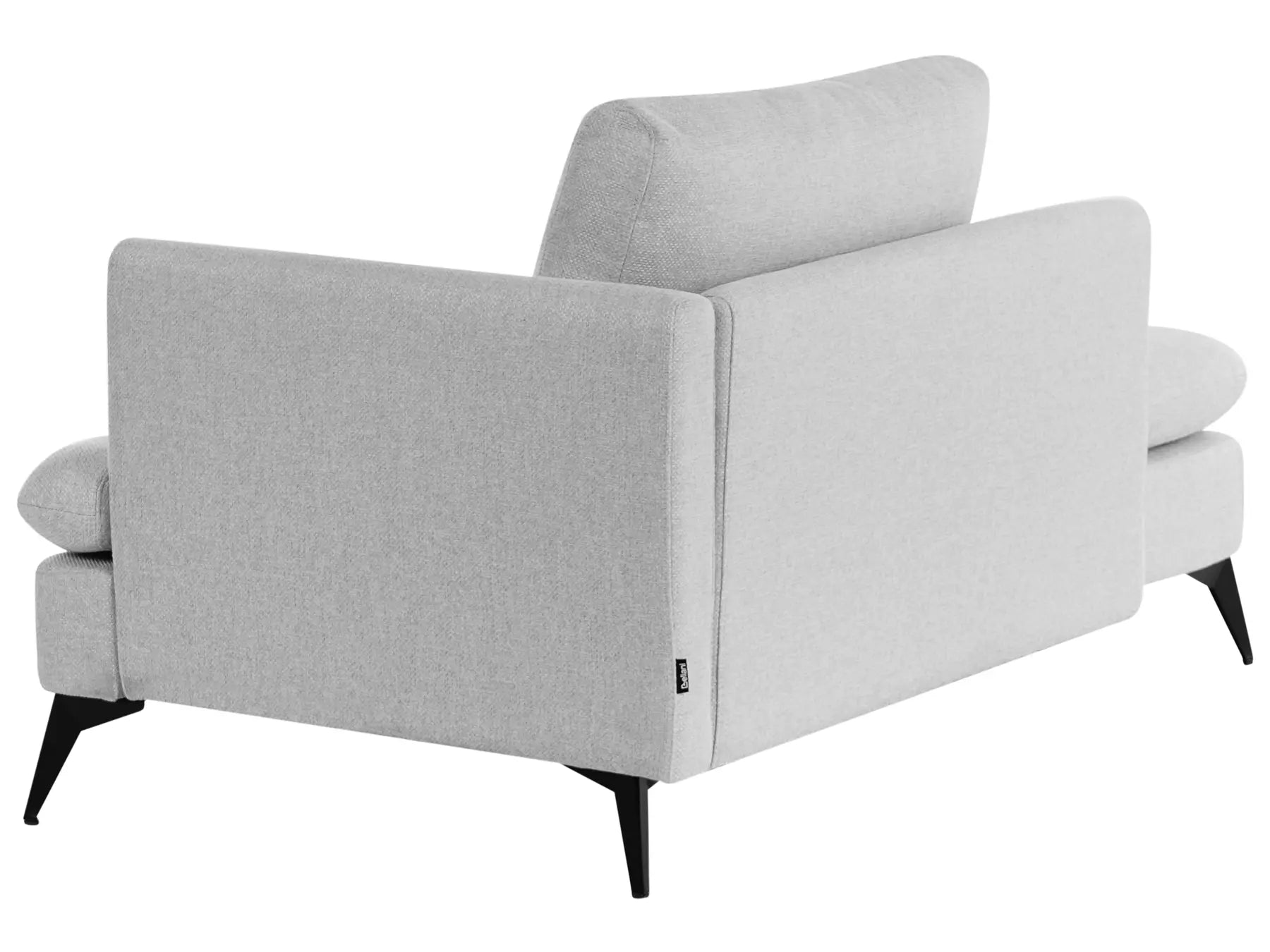 Right-Hand Chaise Lounge SIEVOZ Fabric Light Grey