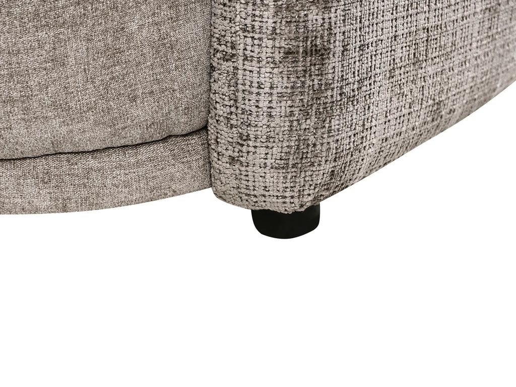 3 Seater ROSET Fabric Brown