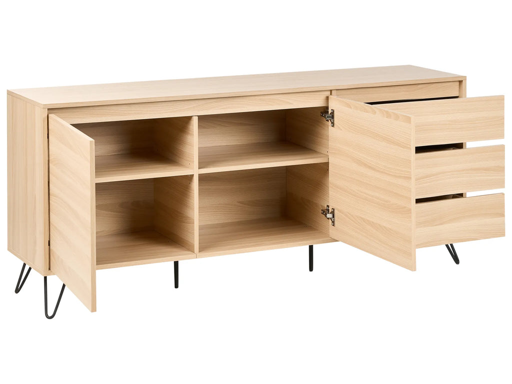 2 Door Sideboard CARDIGAN Light Brown