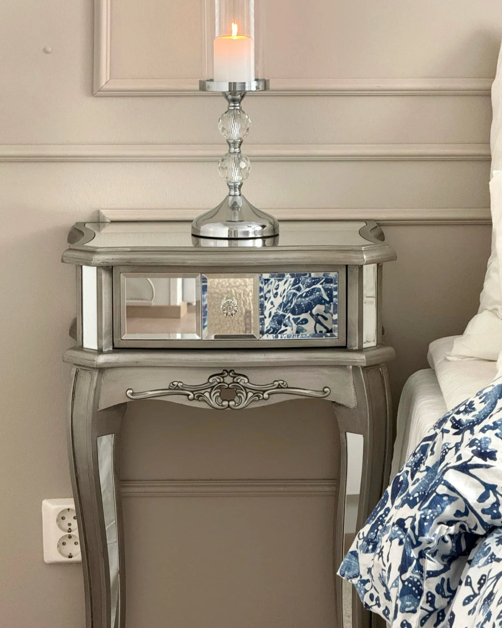 Console Table SOMMA Mirrored Silver