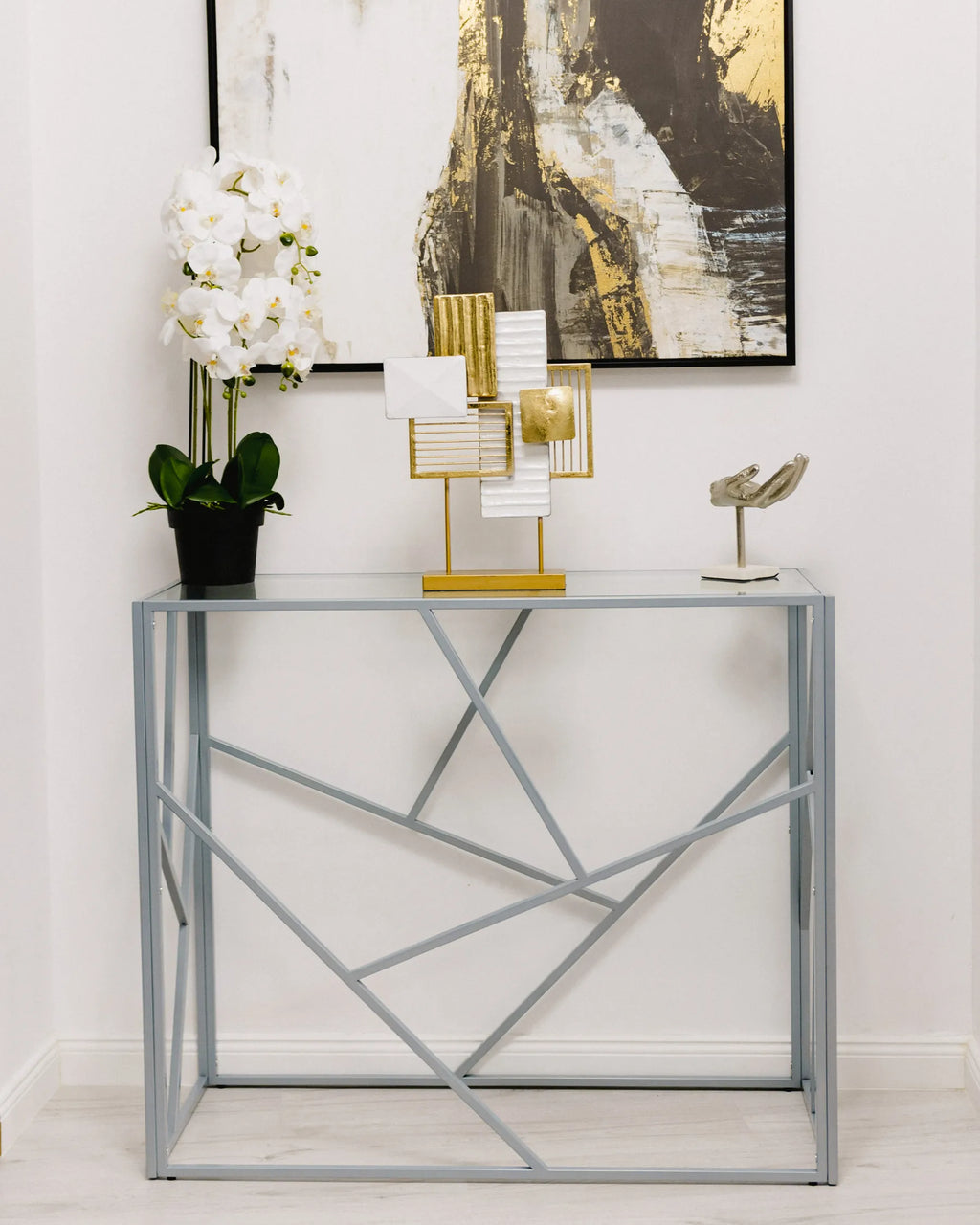 Console Table ORLAND Silver