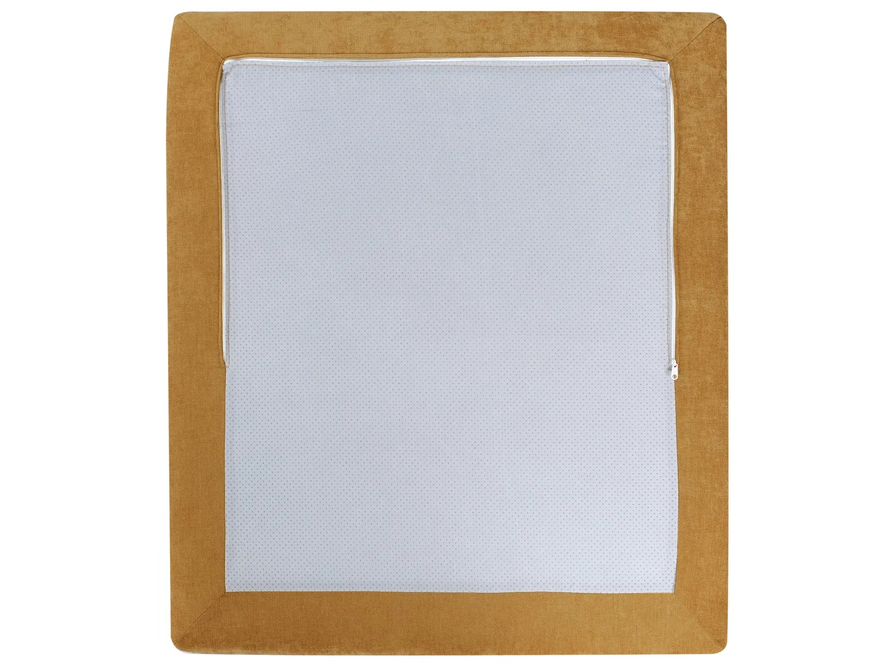 Single Sofa Bed OLDEN Fabric Mustard