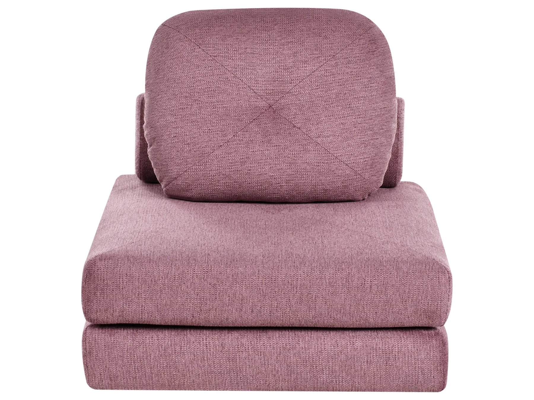 Single Sofa Bed OLDEN Fabric Pink