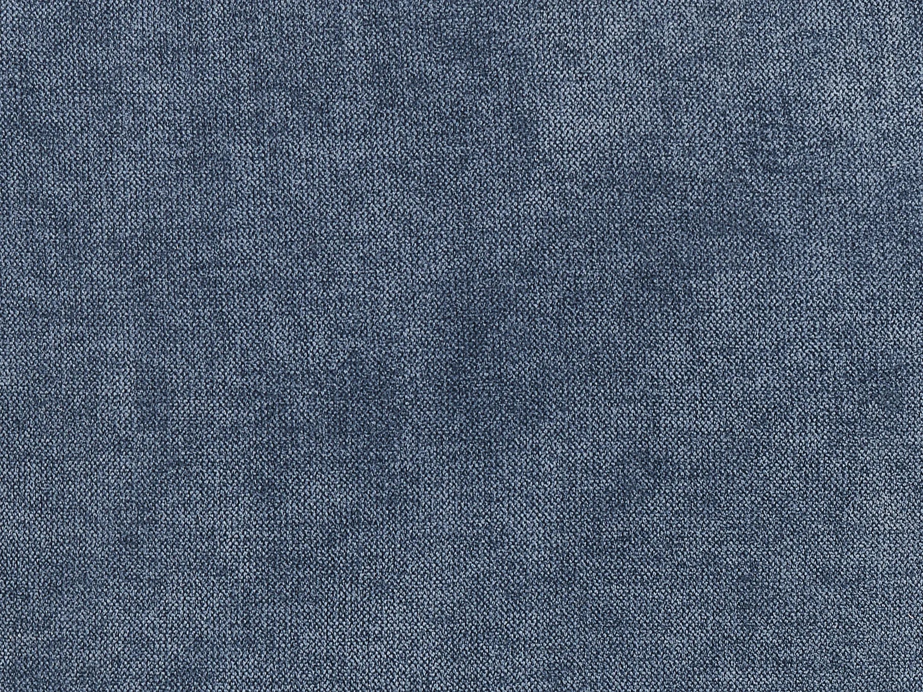 Sofa 3 Seater AVESTA Fabric Dark Blue with Ottoman