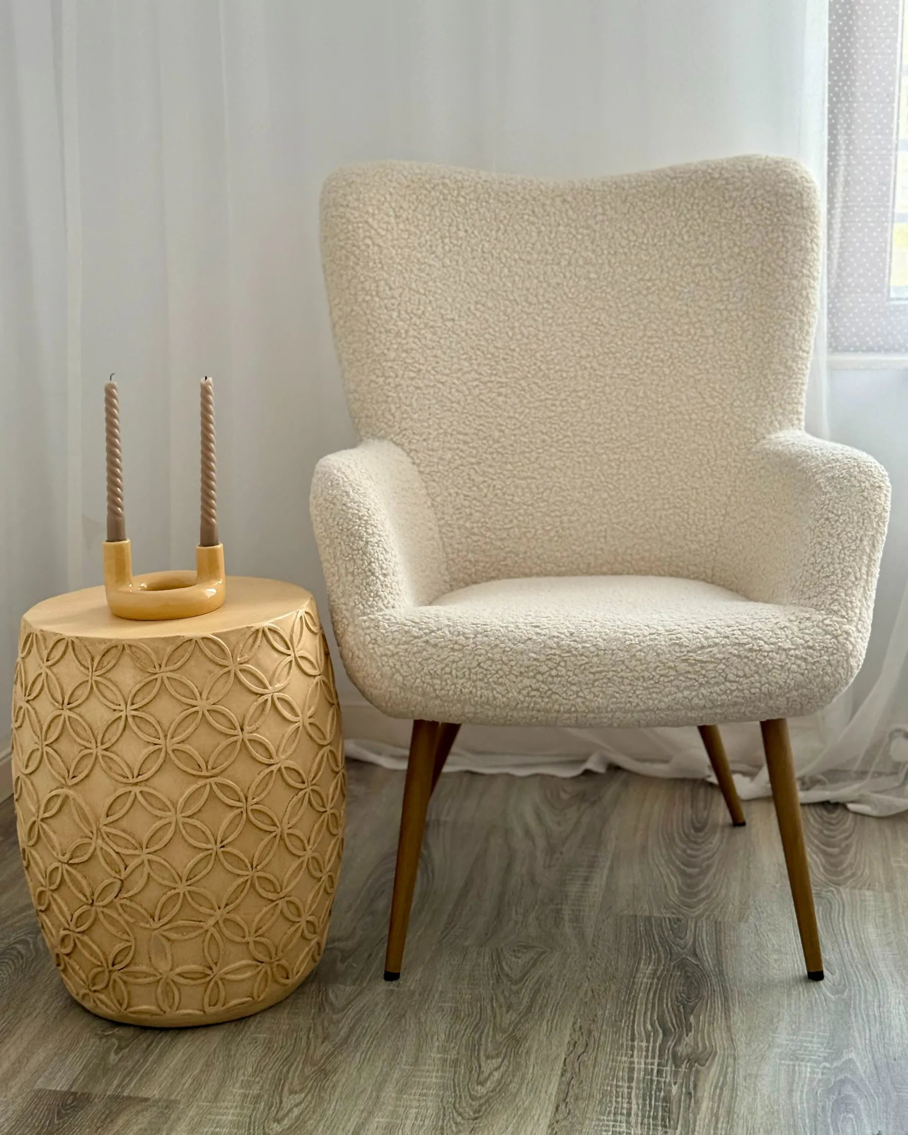 Side Table ZOGNO Light Beige