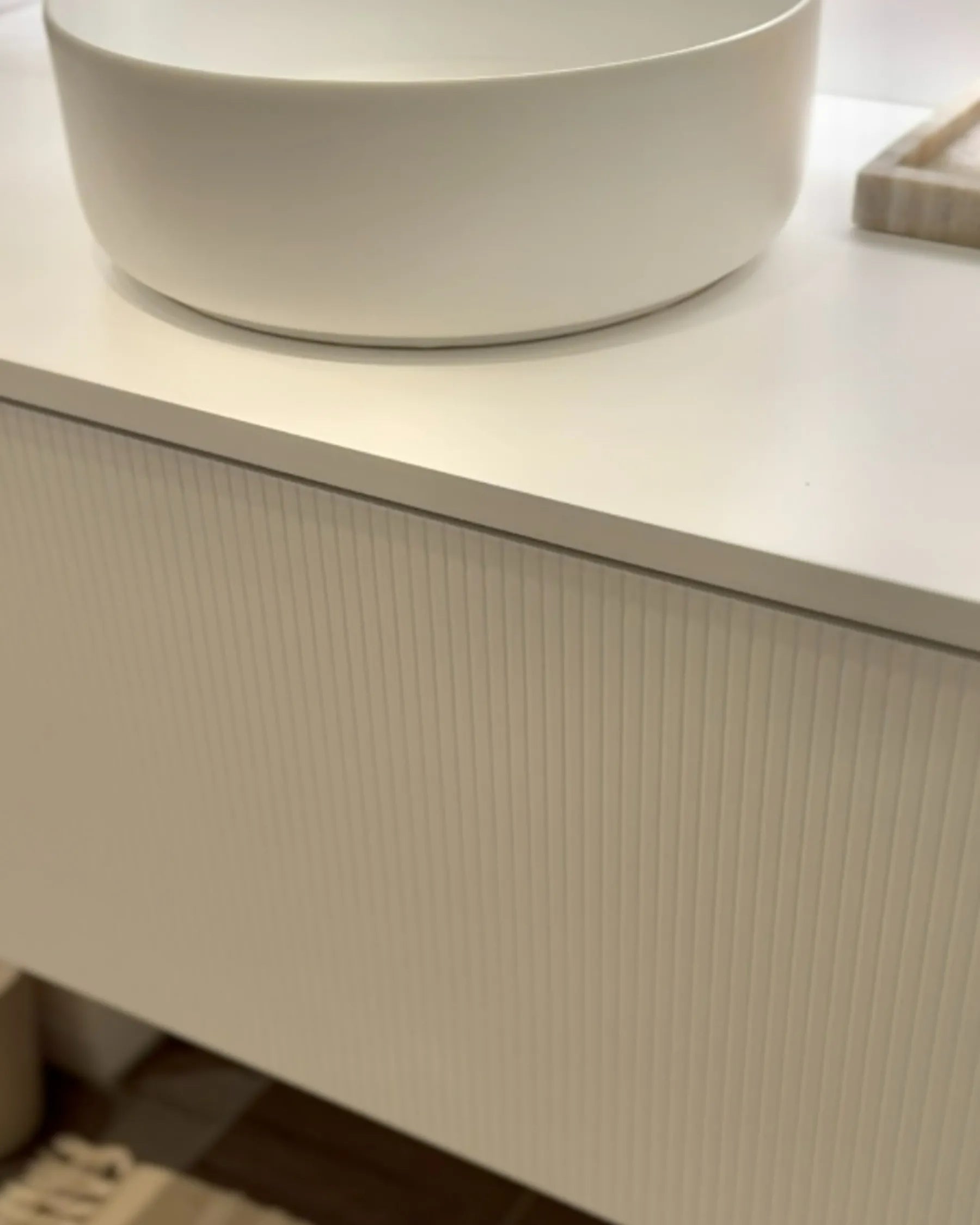 Wall Mounted Vanity Unit ALZIRA 80 cm White