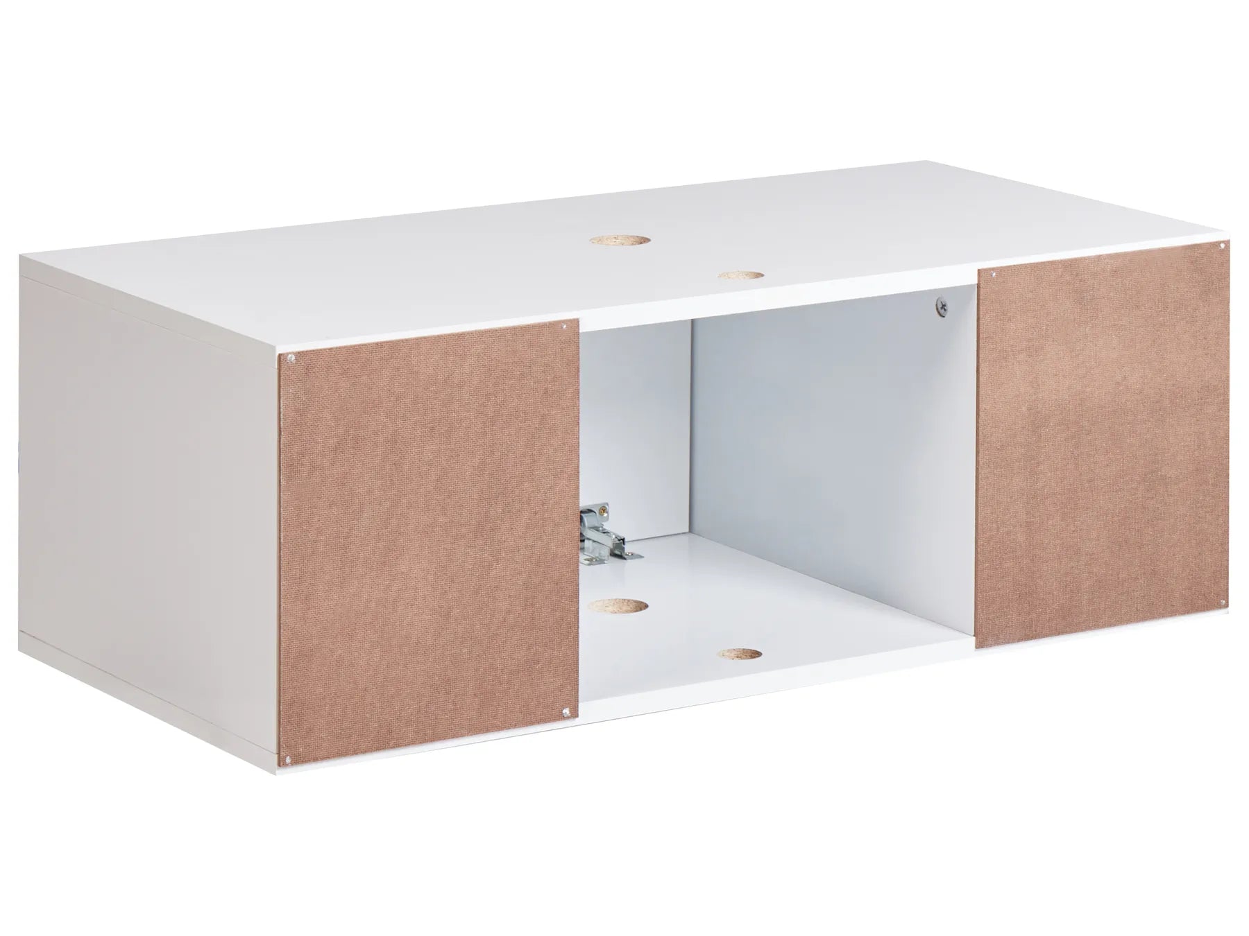 Wall Mounted Vanity Unit CASCAVEL 80 cm White