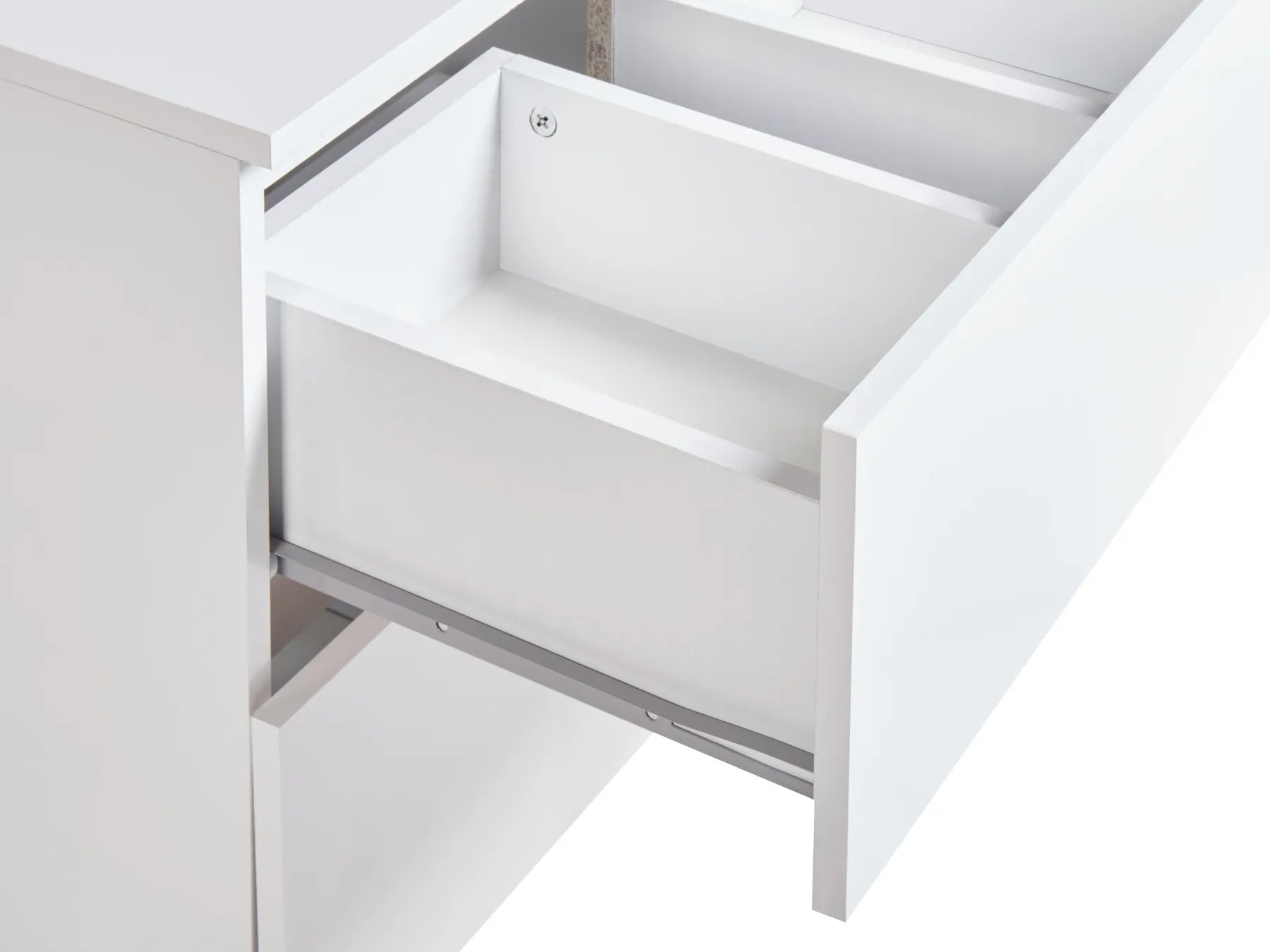 Wall Mounted Vanity Unit SERRA 60 cm White