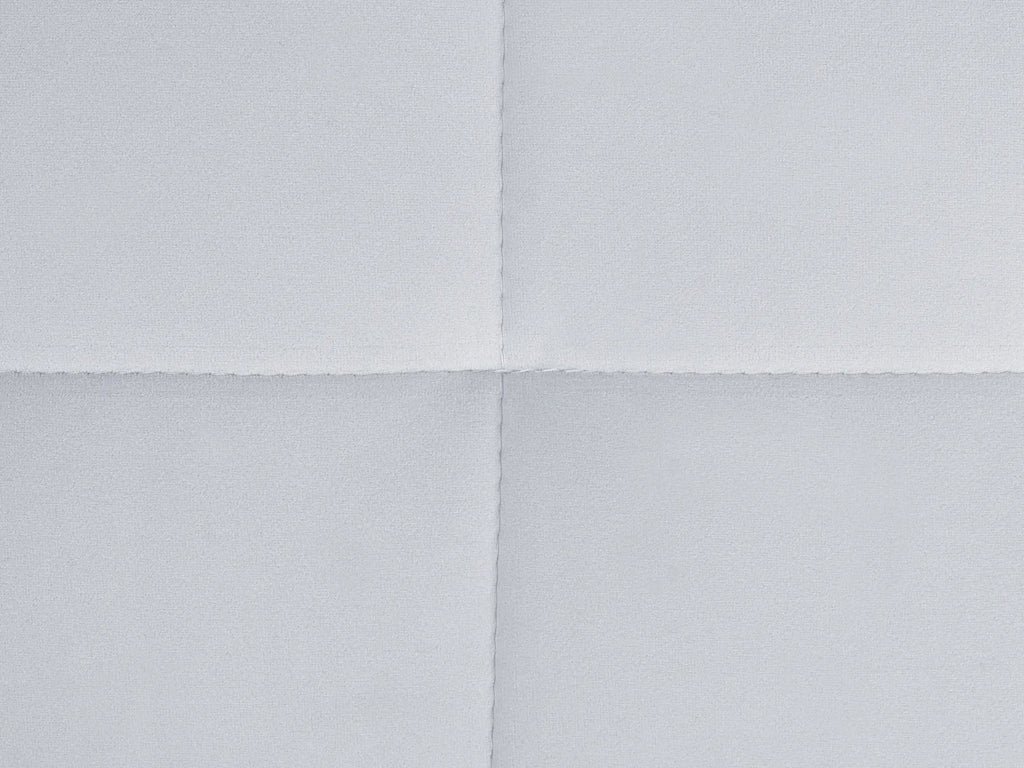 Chaise Longue ABERDEEN Velvet Light Grey