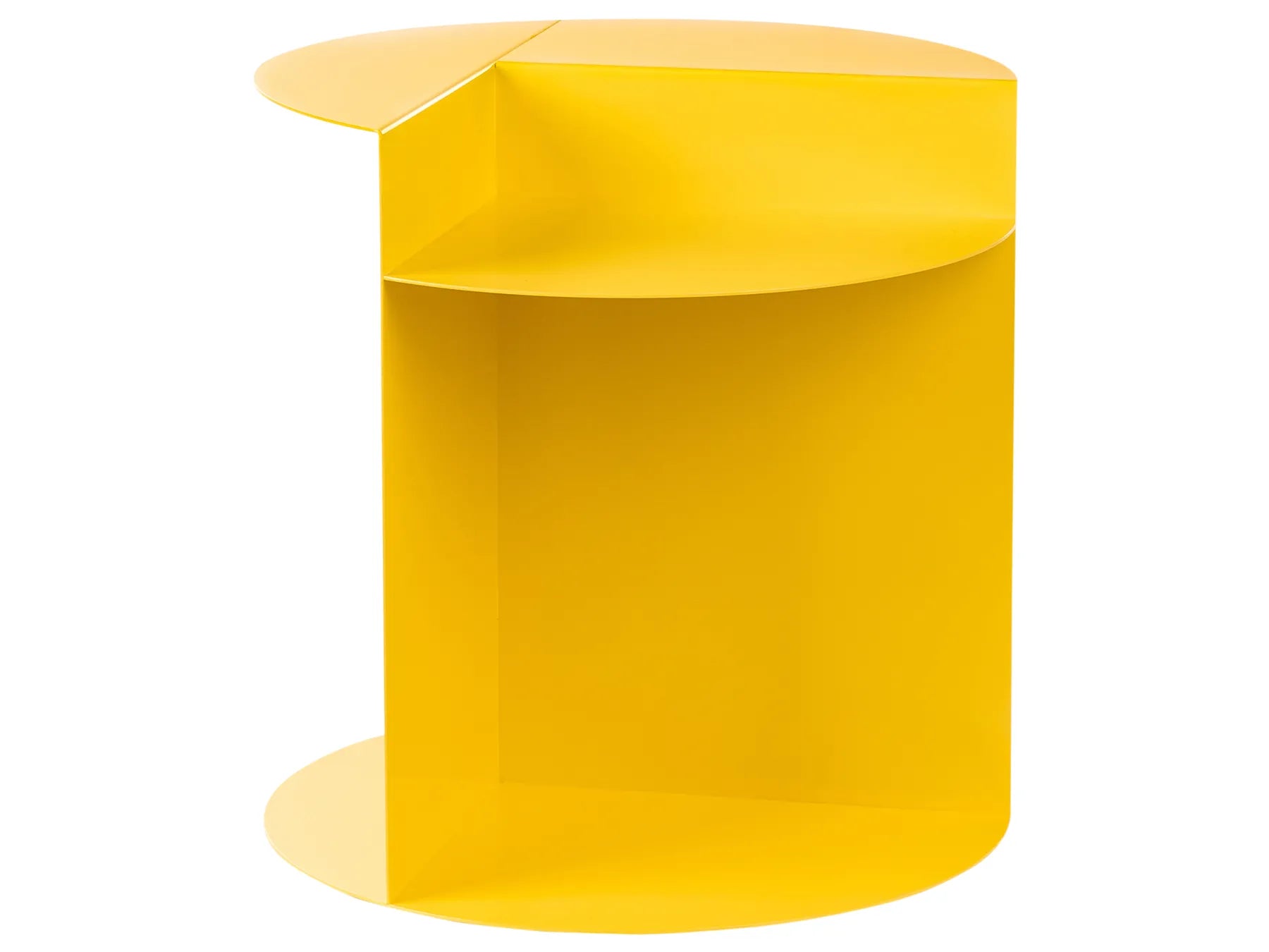 Side Table TAGGART Metal Yellow
