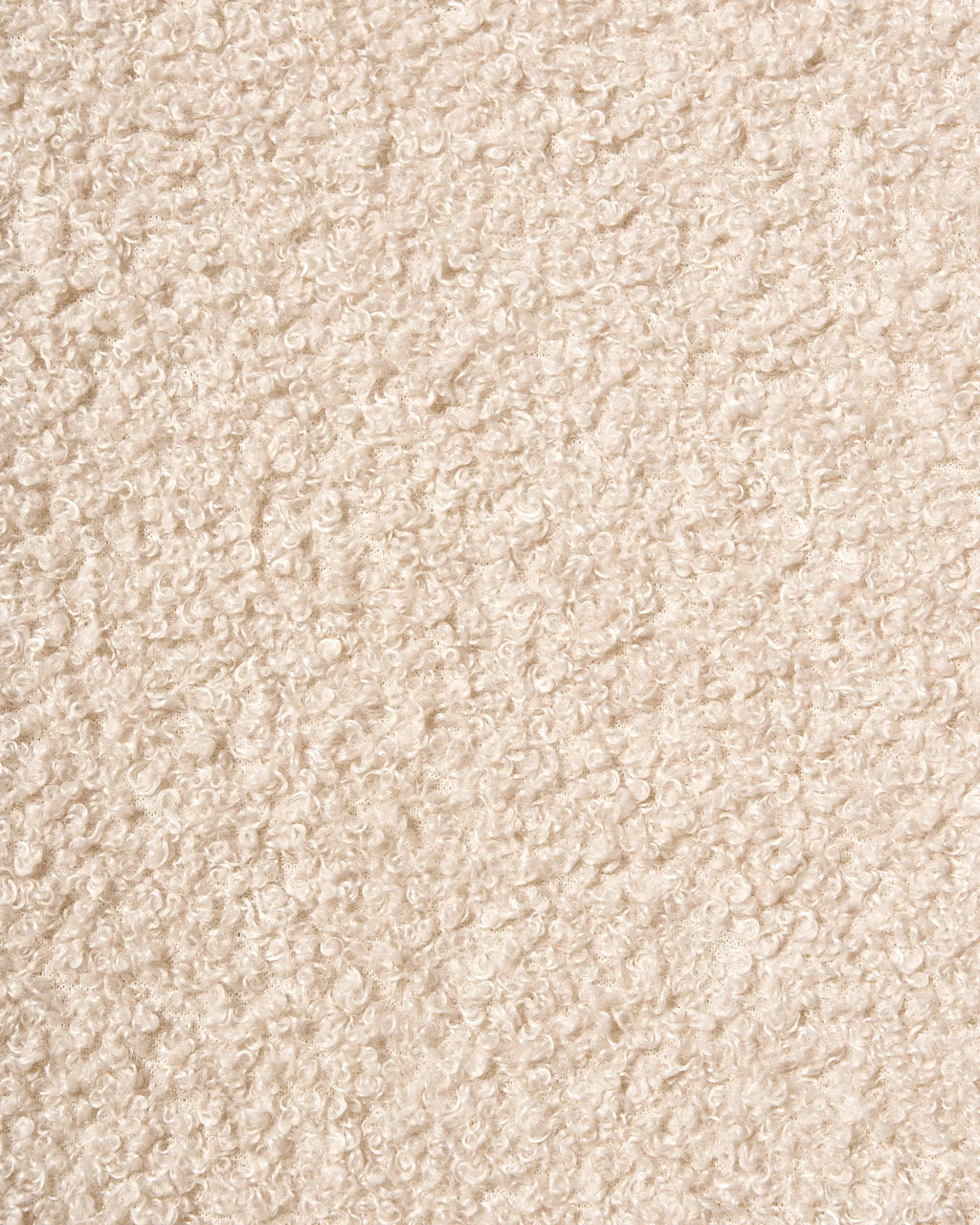 Set of 2 Chairs Boucle Light Beige