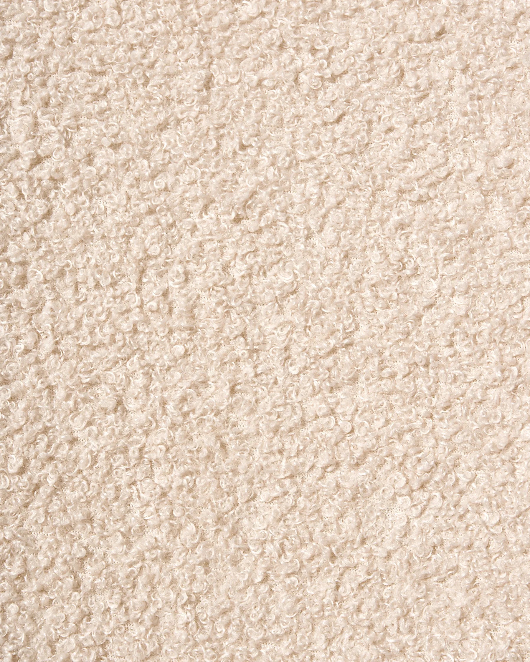 Set of 2 Chairs Boucle Light Beige