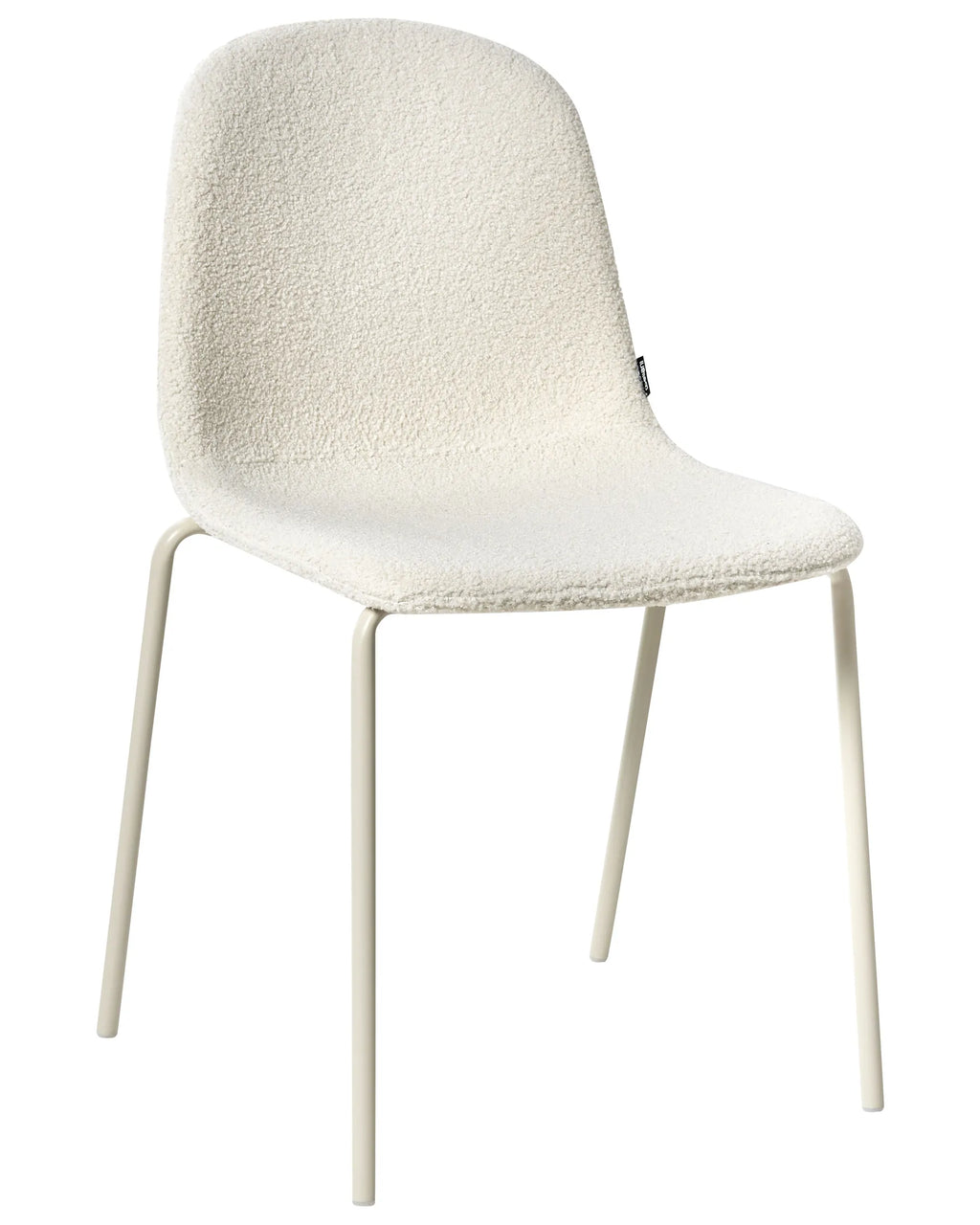 Set of 2 Conference Chairs LOMA Boucle Off-White