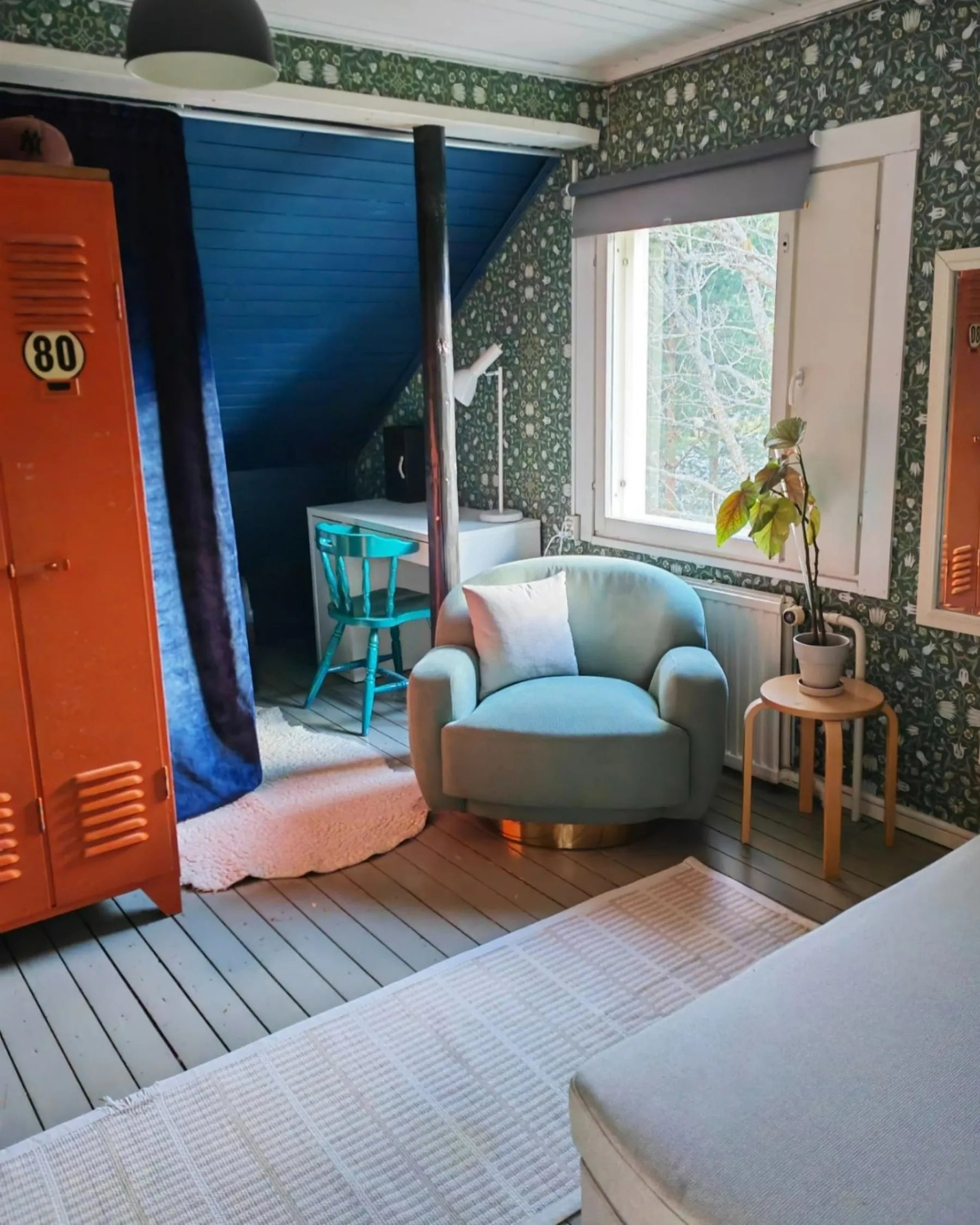 Armchair KIBERG Fabric Light Green