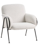 Armchair TRYSNES Fabric Light Beige