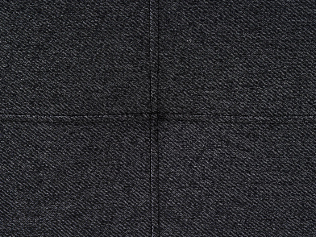 Sofa Bed 2 Seater EDLAND Fabric Black