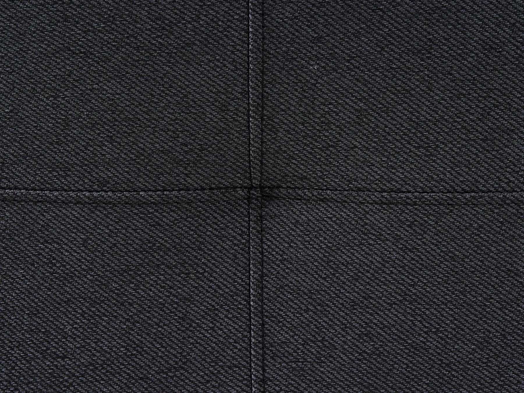 Sofa Bed 2 Seater EDLAND Fabric Black