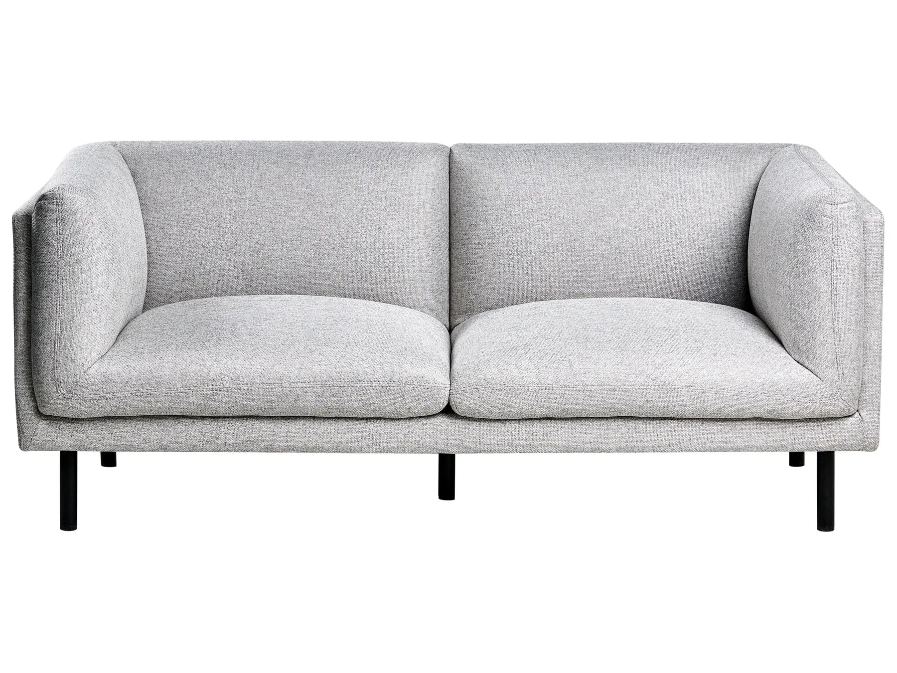 Sofa 2 Seater VORGOD Fabric Light Grey