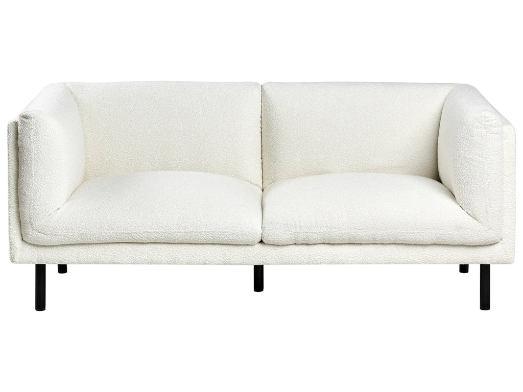 Living Room Set 5 Seater VORGOD Boucle Off-White