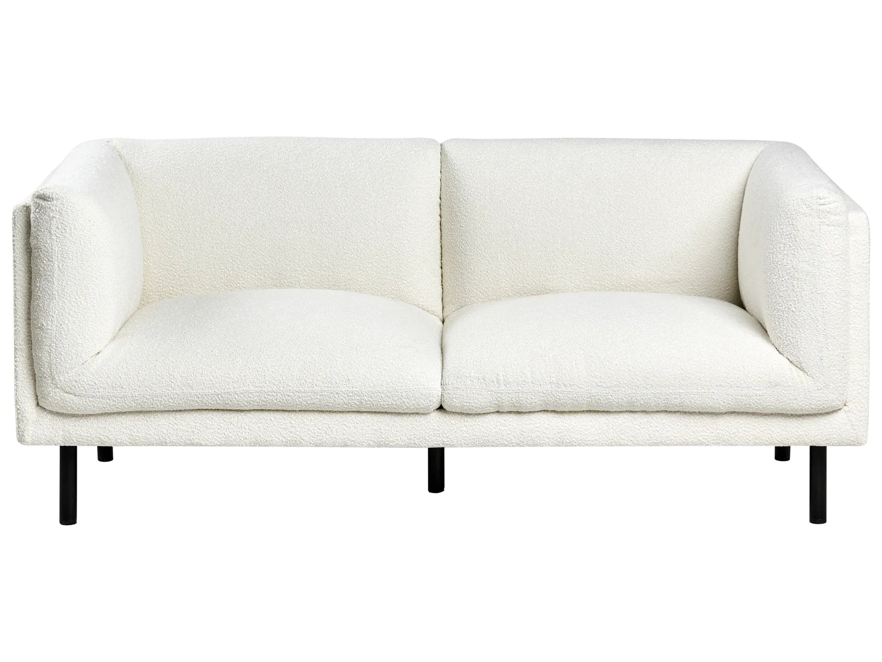 Living Room Set 5 Seater VORGOD Boucle Off-White